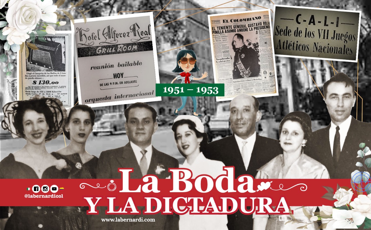 1951 – 1953: la boda y la dictadura