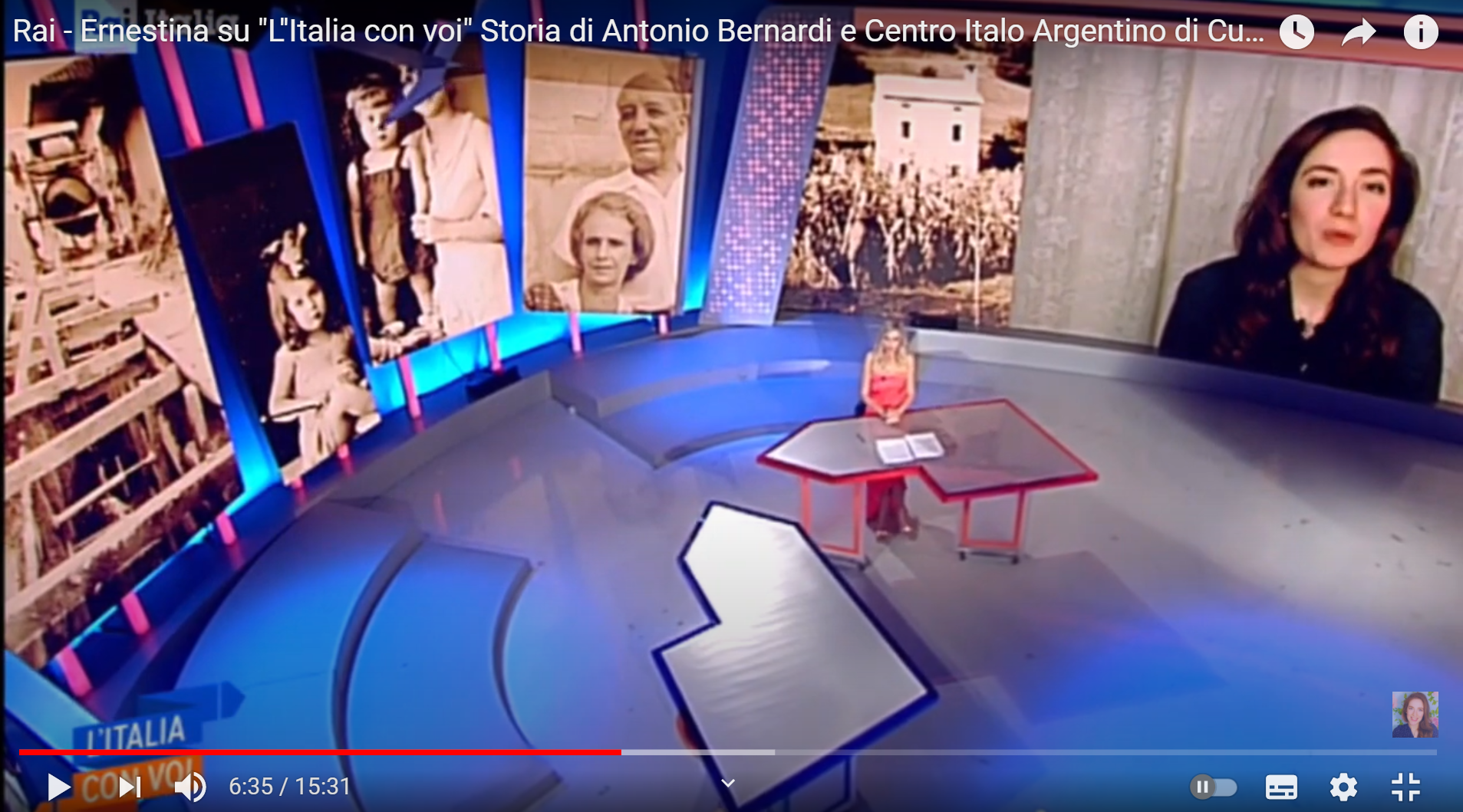 La historia del constructor inmigrante, Antonio Bernardi, por Rai Italia